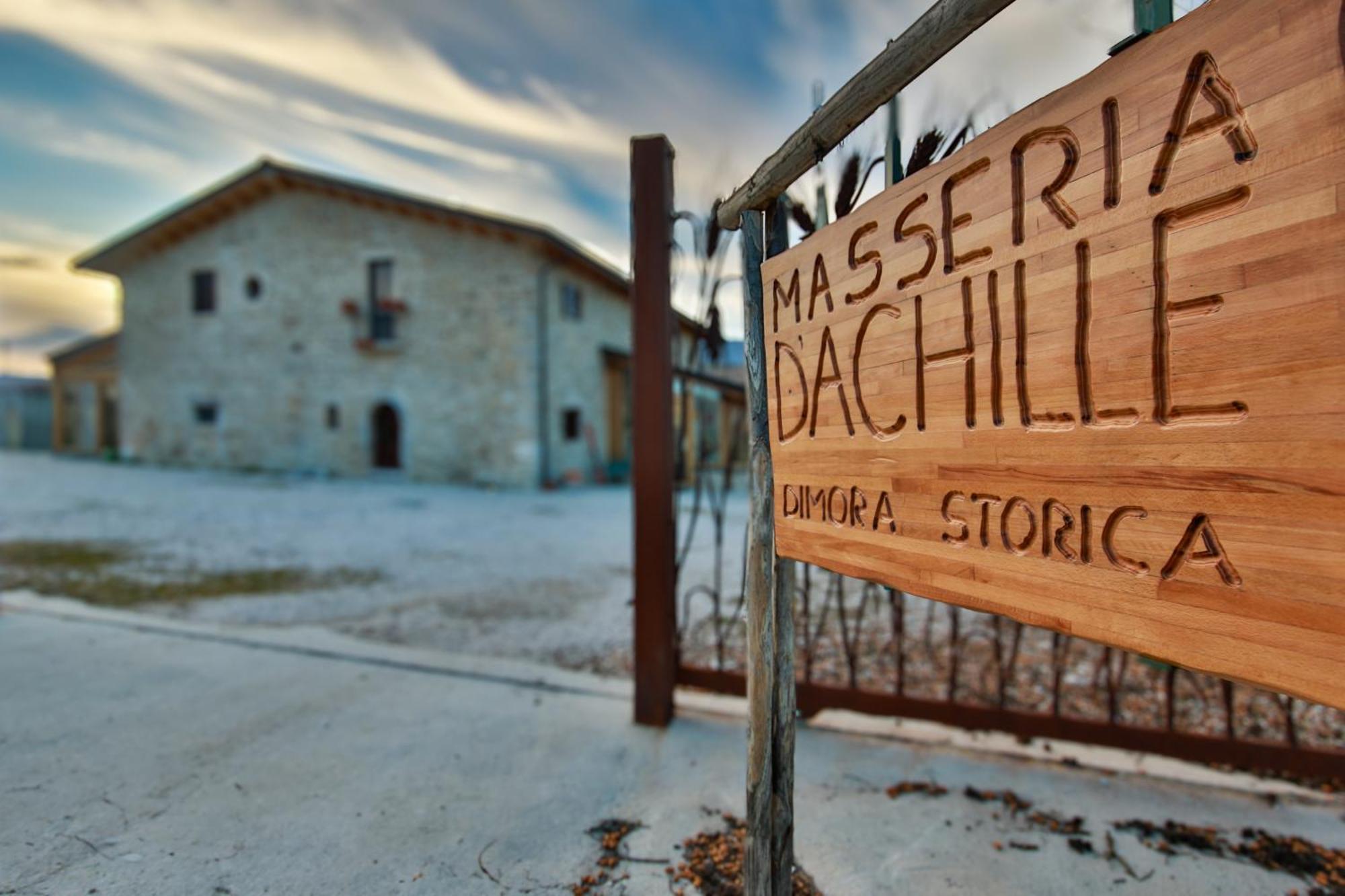 Masseria D'Achille Castel Di Sangro Exterior foto